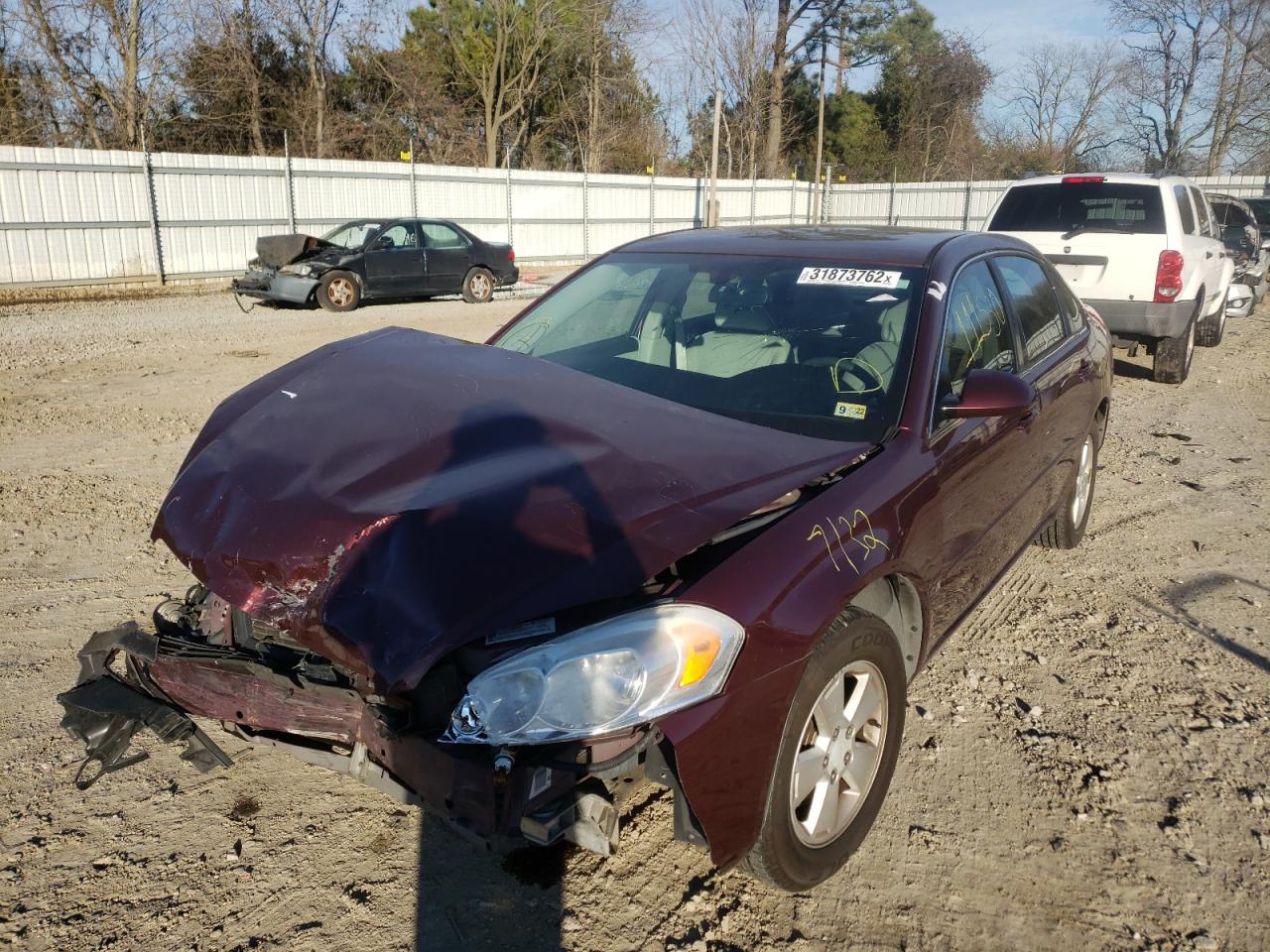 Photo 2 from auction – 2007 CHEVROLET IMPALA LT with VIN 2G1WT58K779276995
