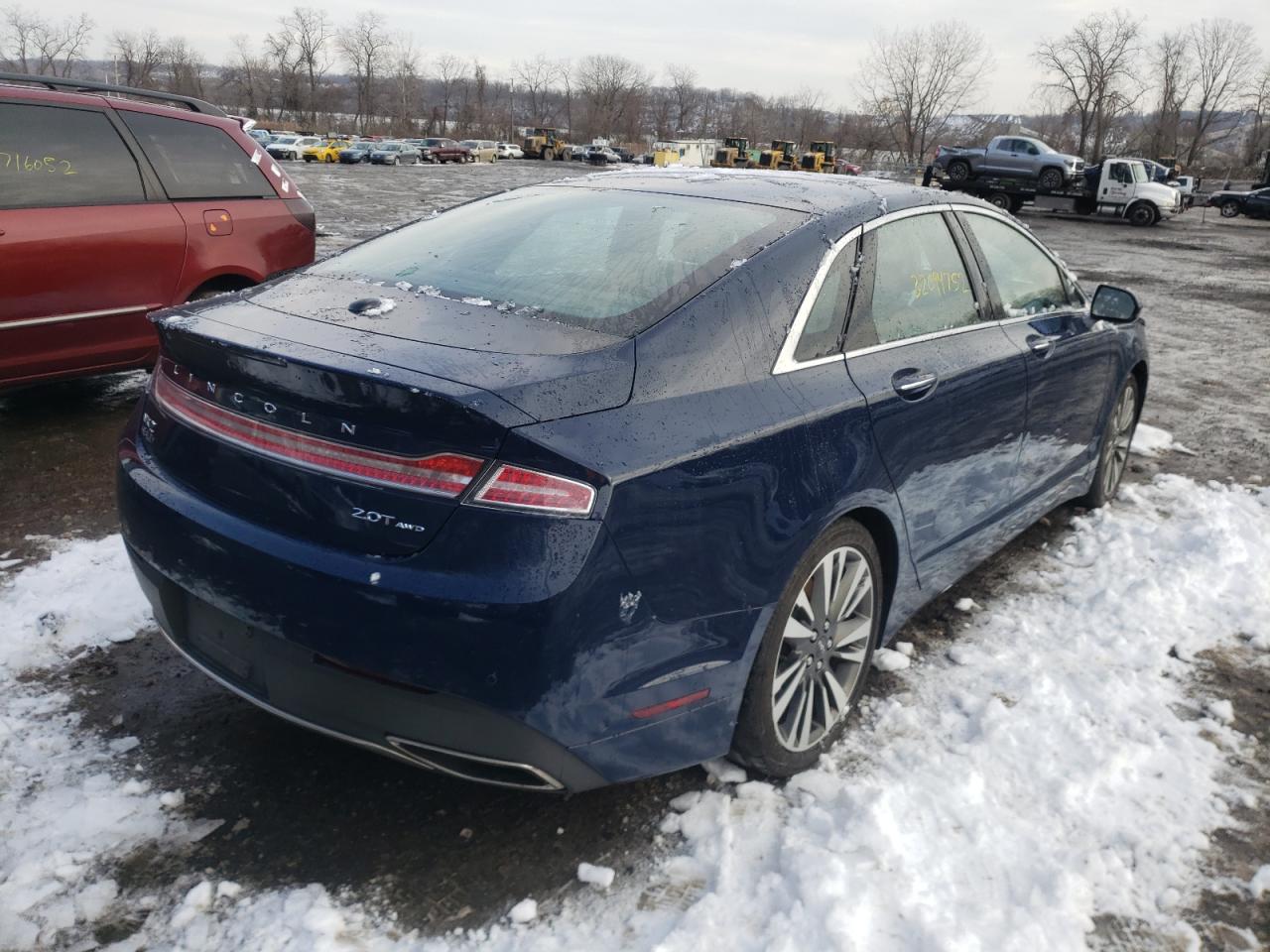 Photo 4 from auction – 2019 LINCOLN MKZ RESERV with VIN 3LN6L5F90KR601413