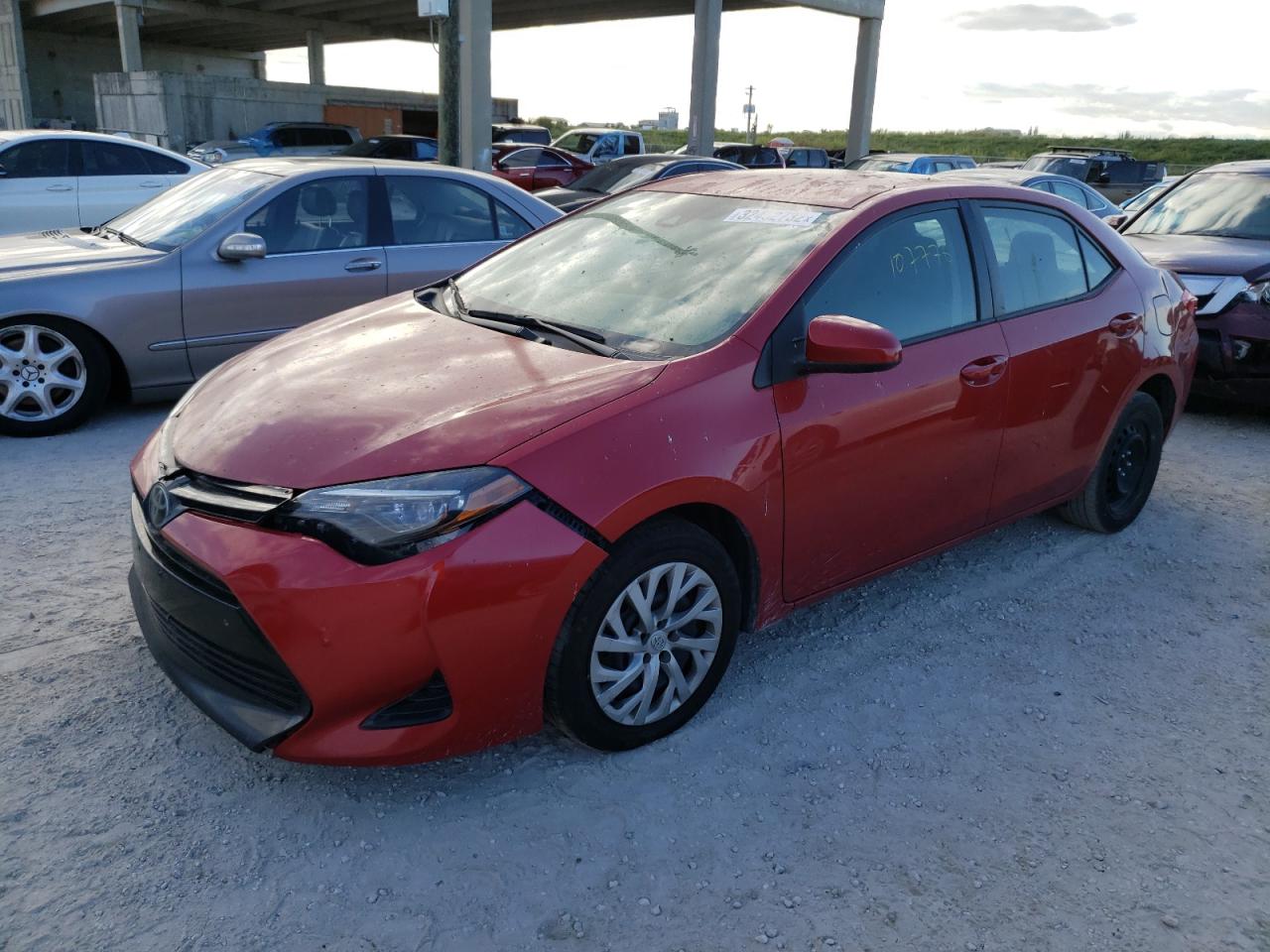 Photo 2 from auction – 2017 TOYOTA COROLLA L with VIN 2T1BURHEXHC933536