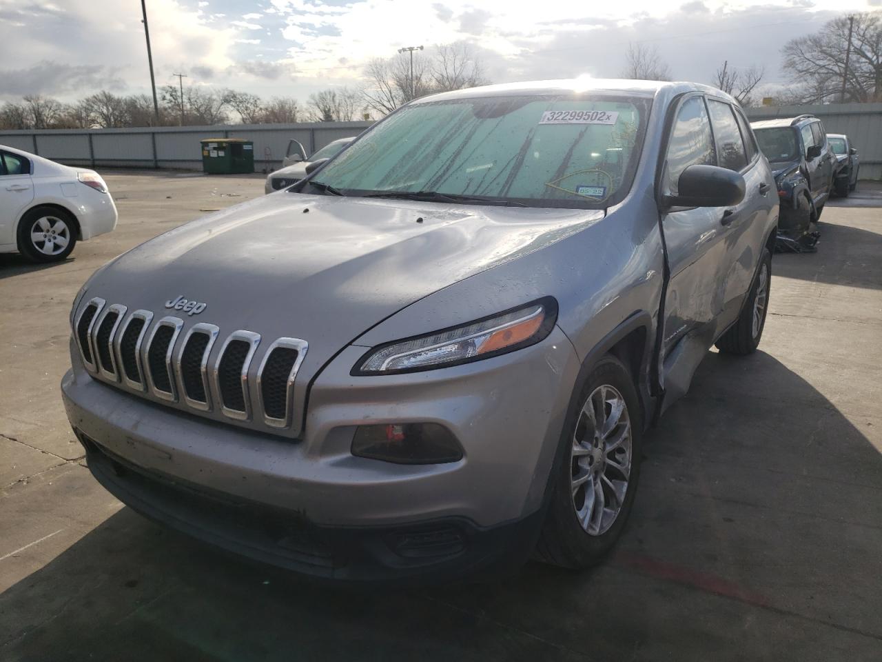 Photo 2 from auction – 2014 JEEP CHEROKEE S with VIN 1C4PJLAB5EW104470