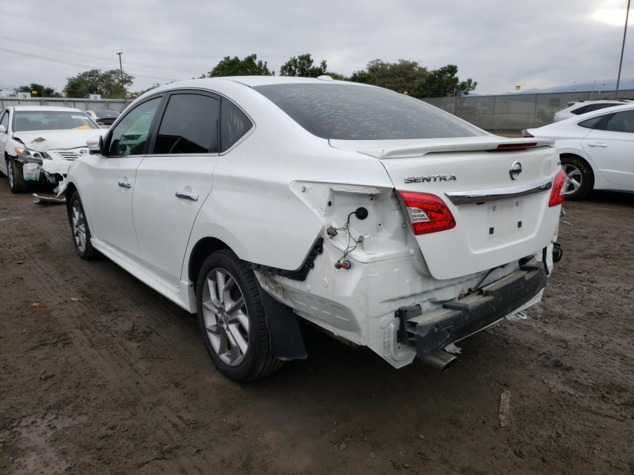 Photo 3 from auction – 2015 NISSAN SENTRA S with VIN 3N1AB7AP1FY349365