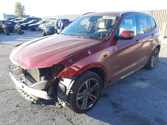 Photo 2 from auction – 2013 BMW X3 XDRIVE2 with VIN 5UXWX9C59D0D03318