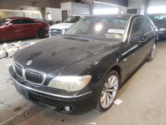 Photo 2 from auction – 2007 BMW 750 with VIN WBAHN83507DT71878
