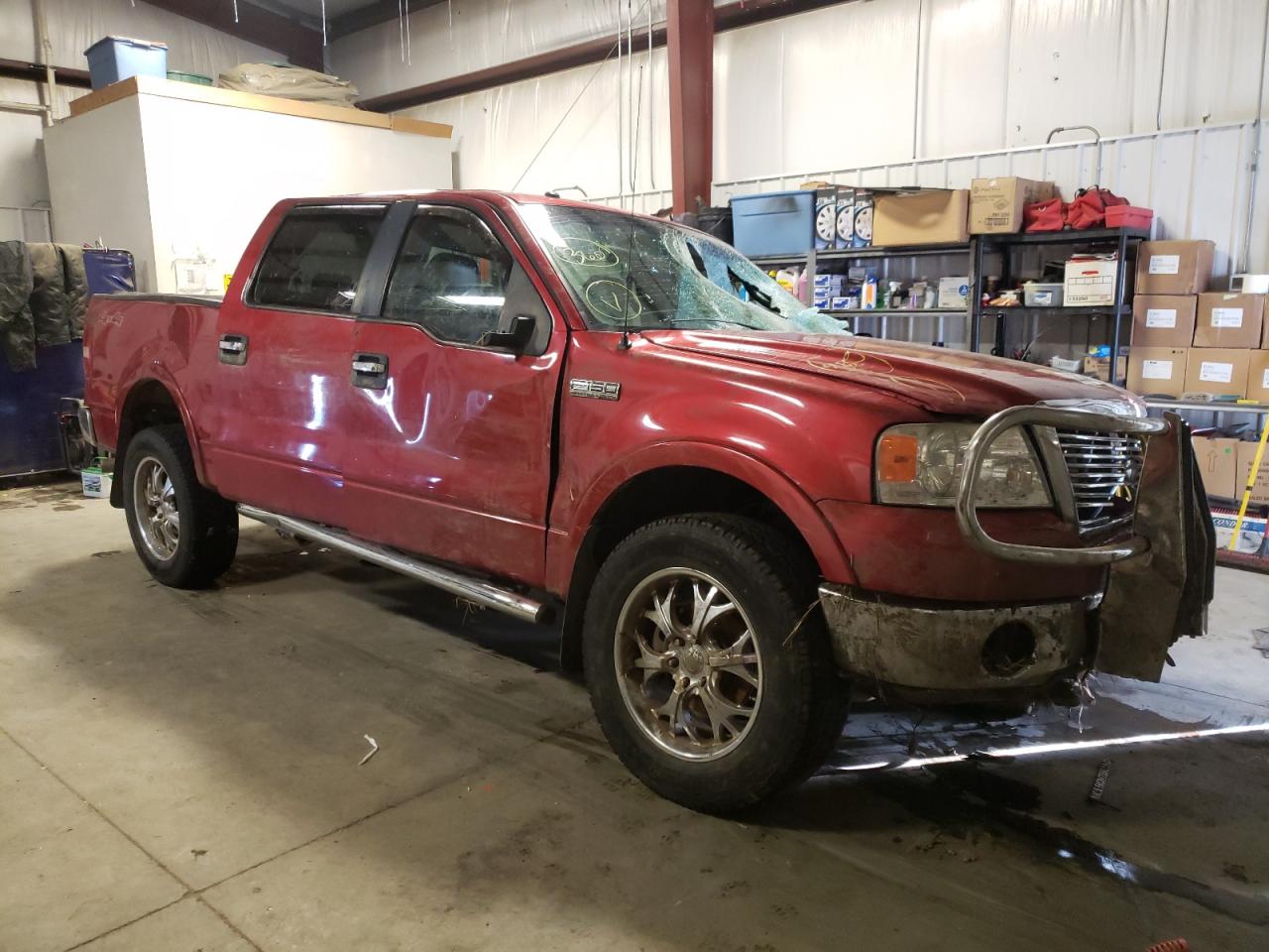FORD F150 SUPER 2008 with VIN 1FTPW14V28FA38511 - Photo from auction