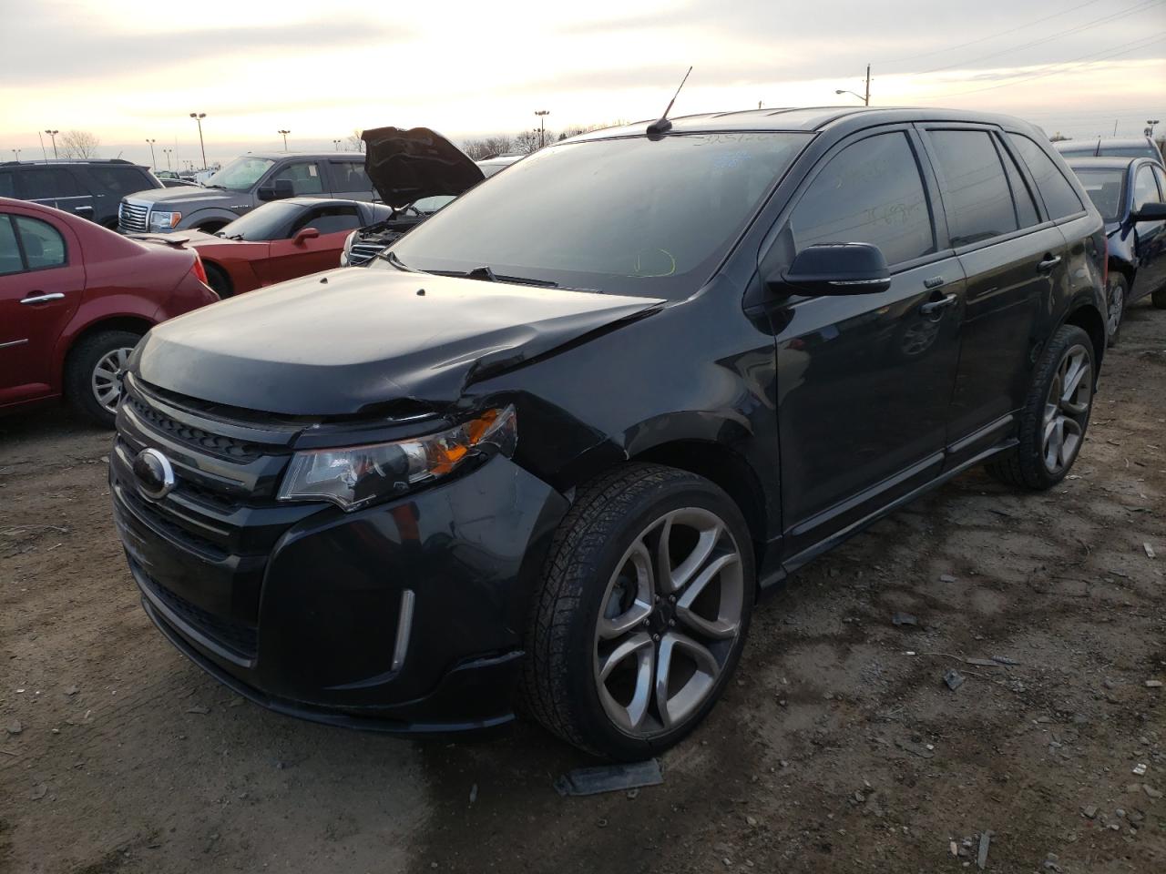 Photo 2 from auction – 2014 FORD EDGE SPORT with VIN 2FMDK4AK7EBB81148