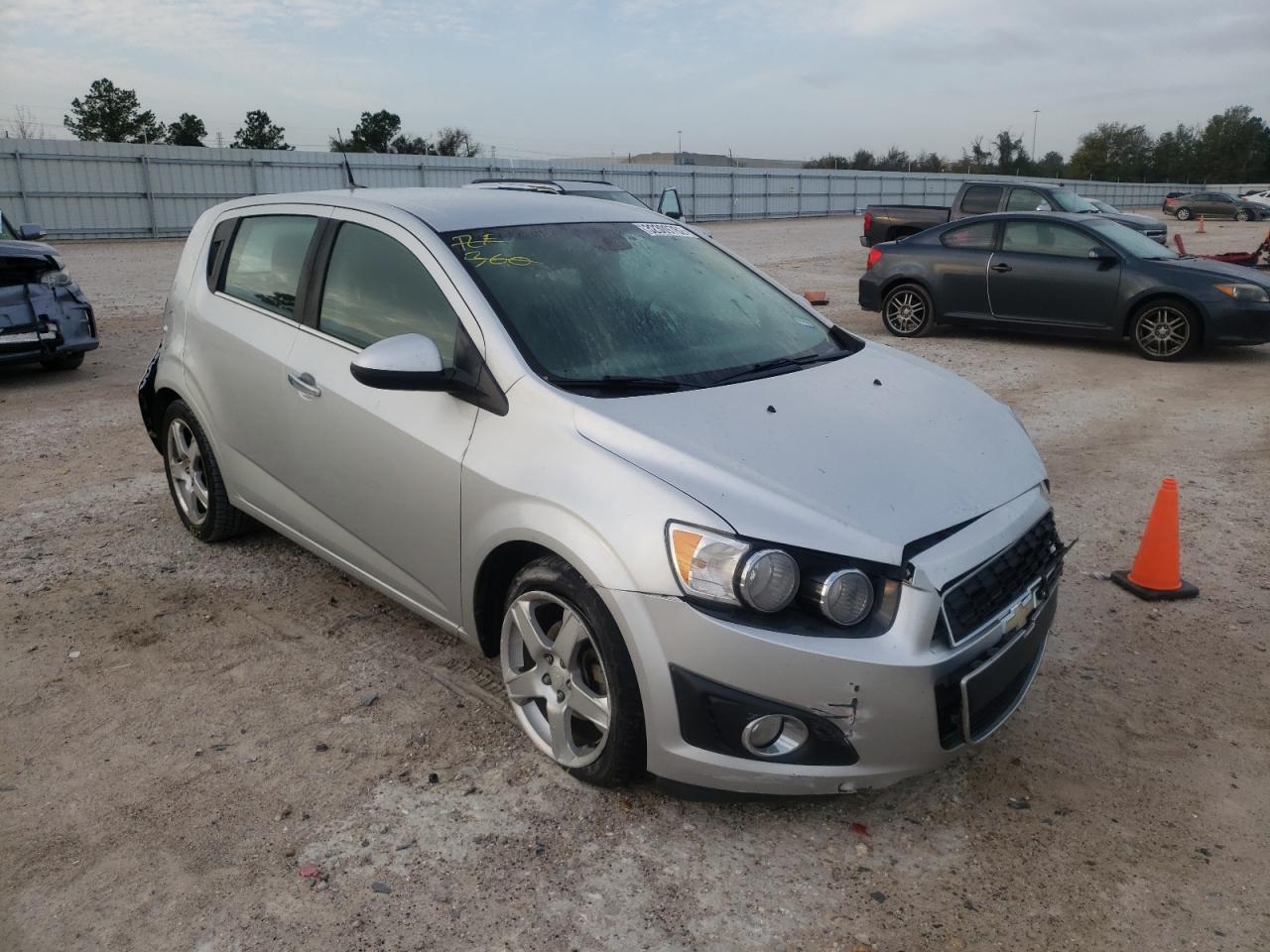 CHEVROLET SONIC LTZ 2013 with VIN 1G1JE6SH8D4172182 - Photo from auction