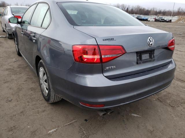 Photo 3 from auction – 2015 VOLKSWAGEN JETTA BASE with VIN 3VW2K7AJ9FM283651