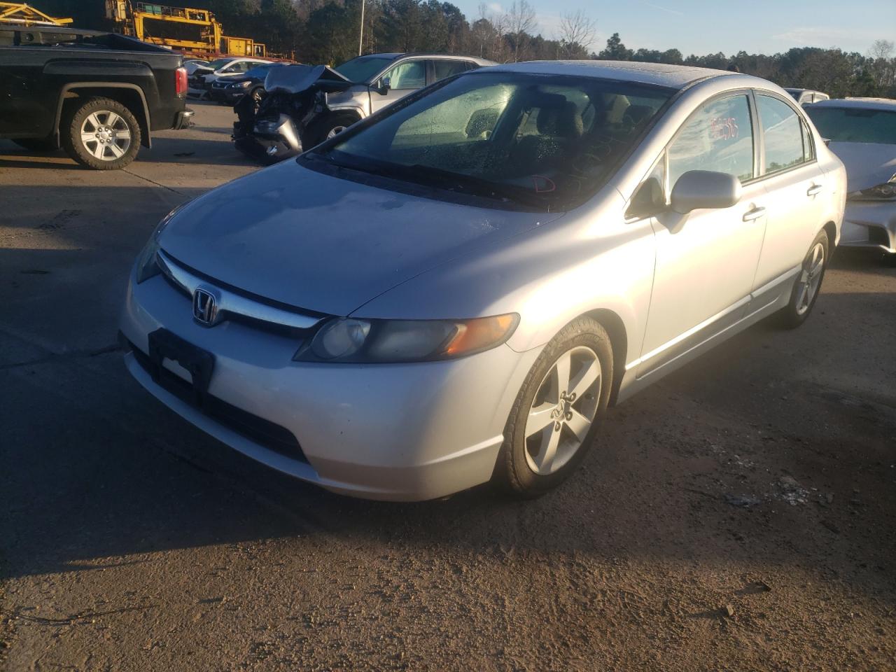 Photo 2 from auction – 2007 HONDA CIVIC EX with VIN 1HGFA16837L042148