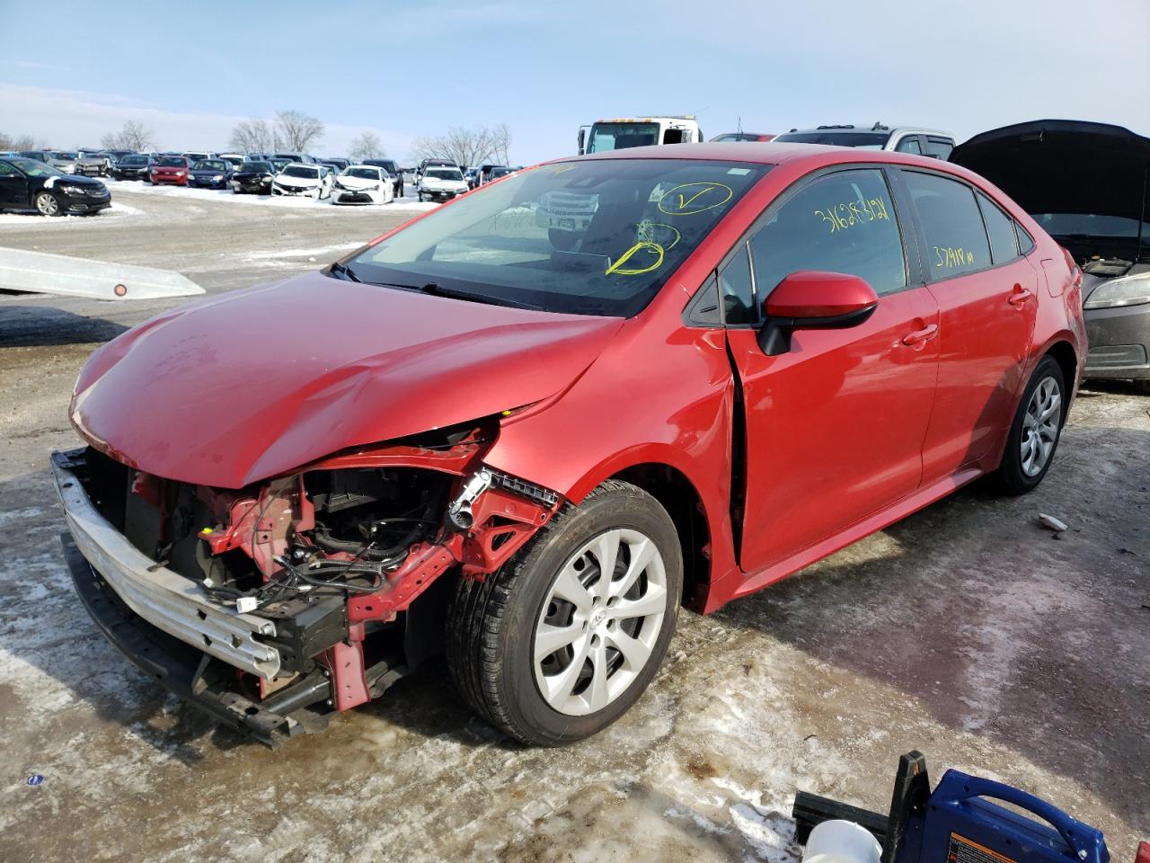 Photo 2 from auction – 2020 TOYOTA COROLLA LE with VIN 5YFEPRAE4LP047624