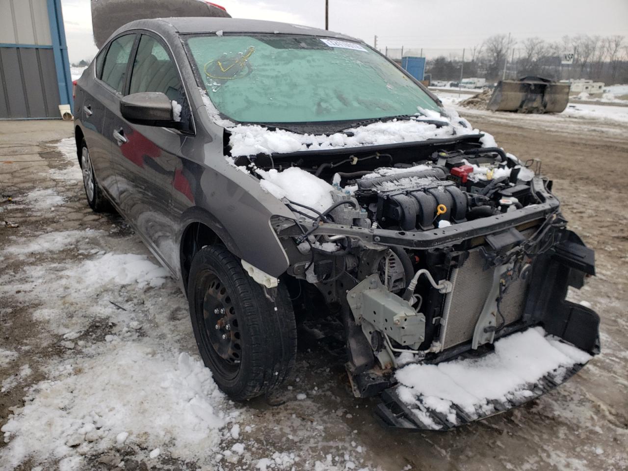 NISSAN SENTRA S 2015 with VIN 3N1AB7AP4FL658258 - Photo from auction