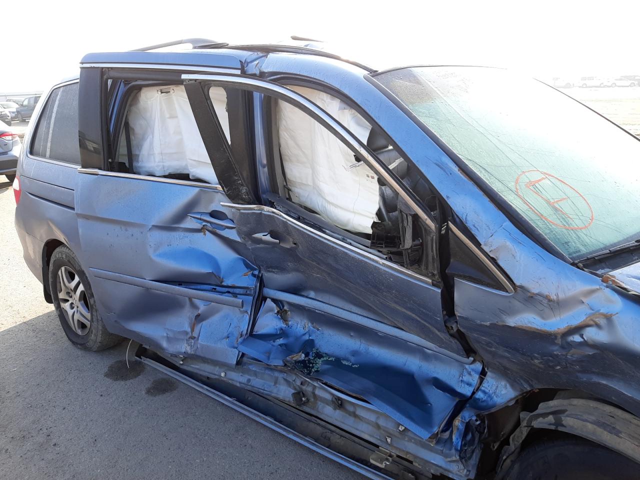 Photo 9 from auction – 2007 HONDA ODYSSEY EX with VIN 5FNRL38667B090775