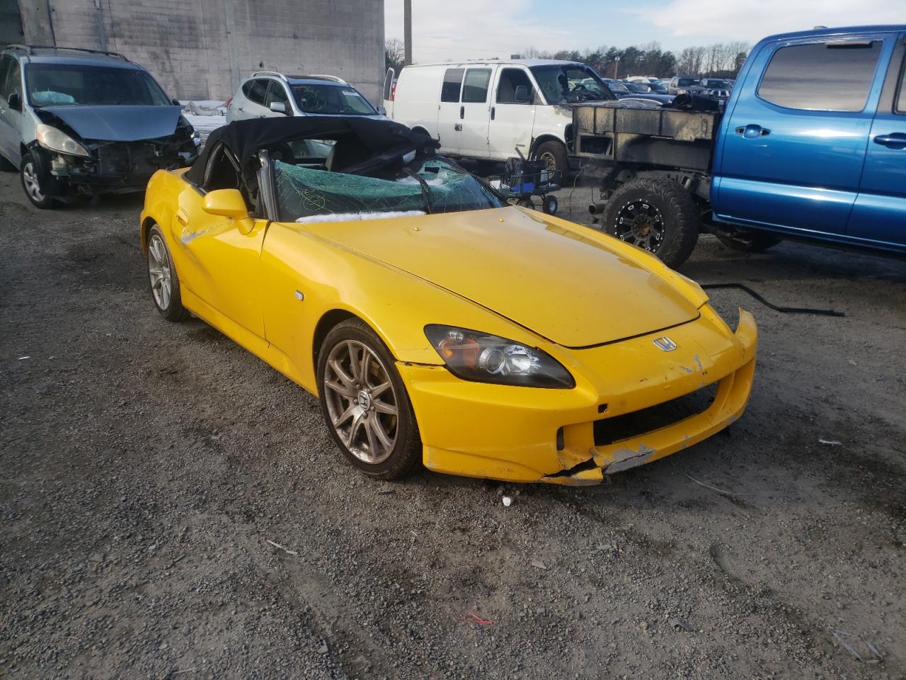 HONDA S2000 2005 with VIN JHMAP21425S000928 - Photo from auction
