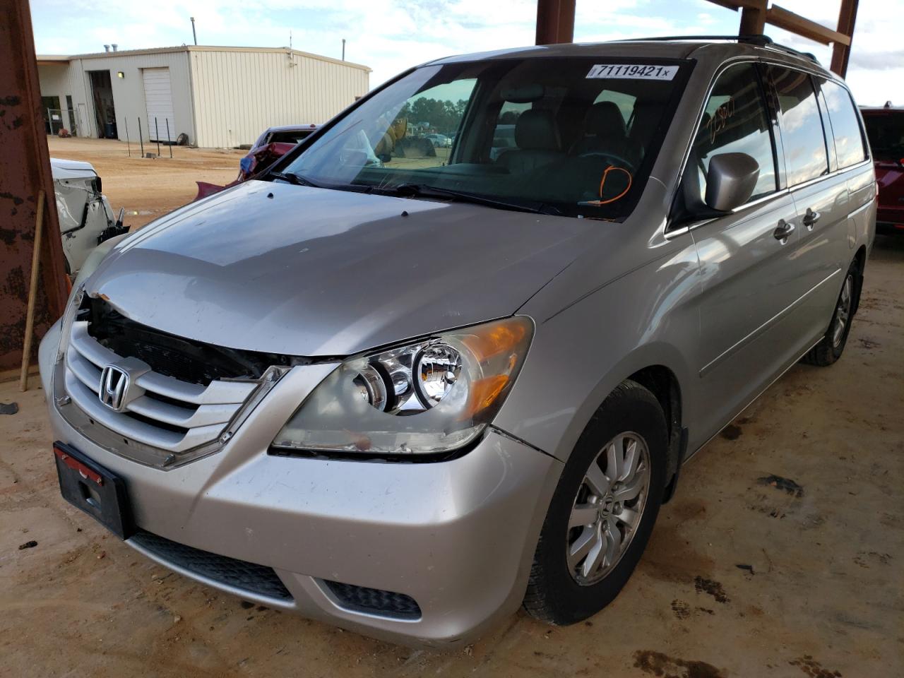 Photo 2 from auction – 2009 HONDA ODYSSEY EX with VIN 5FNRL38709B044743