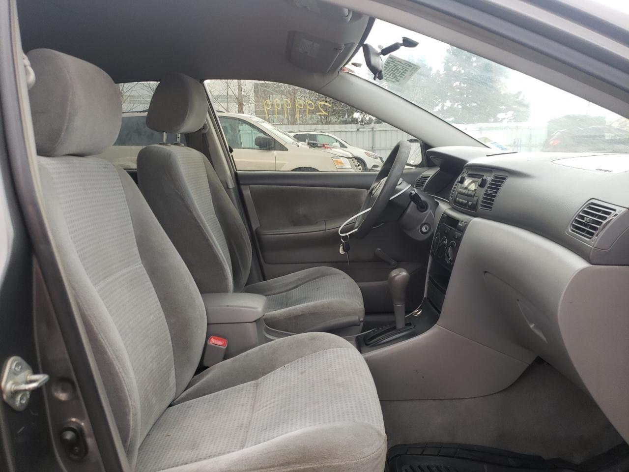 Photo 5 from auction – 2005 TOYOTA COROLLA CE with VIN 2T1BR32E35C863445