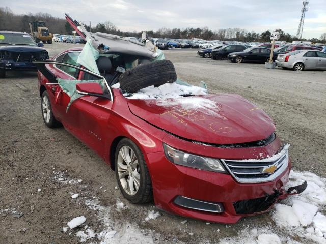 CHEVROLET IMPALA LT 2014 with VIN 2G1115SL6E9212297 - Photo from auction
