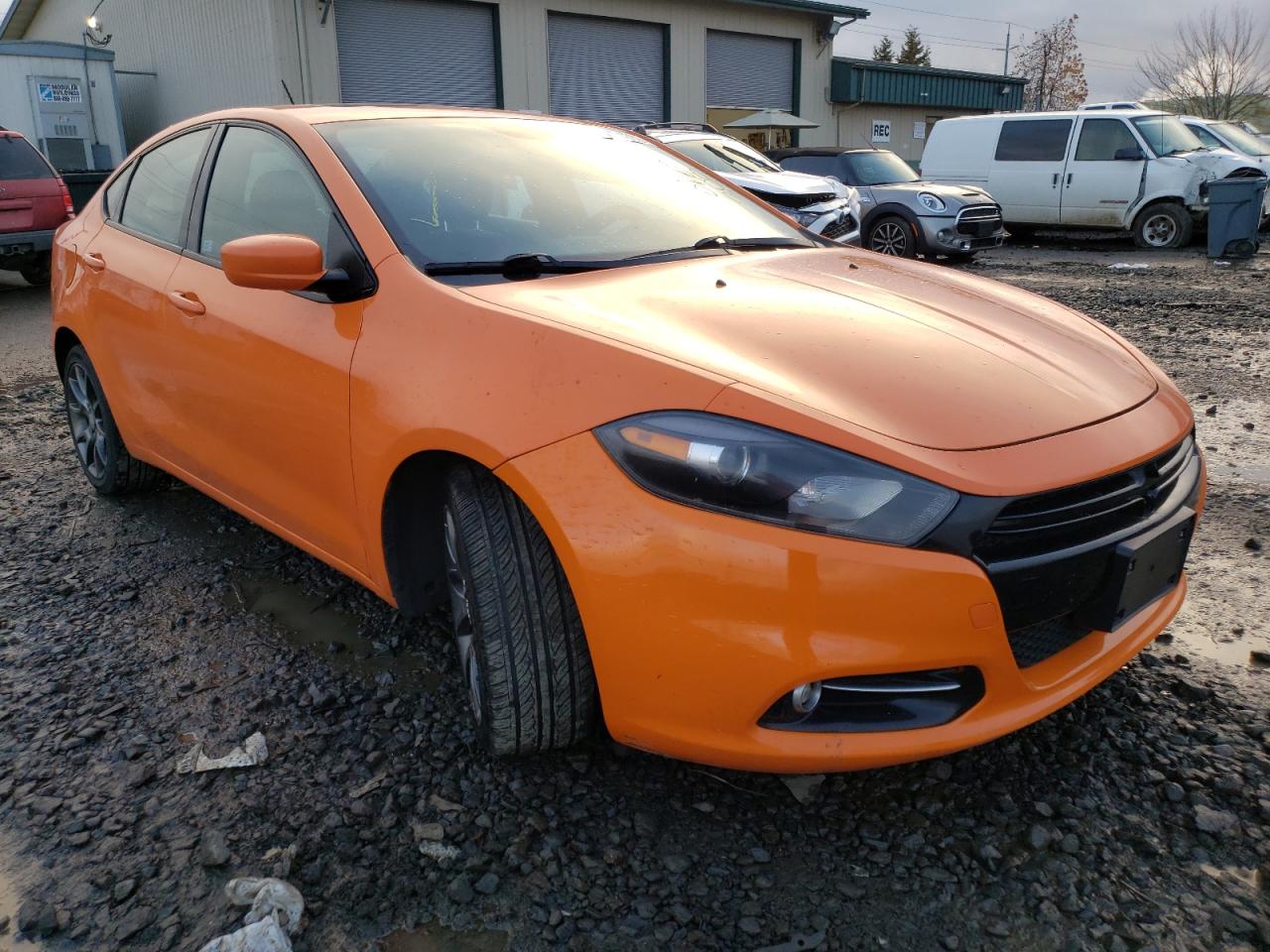 DODGE DART SXT 2013 with VIN 1C3CDFBA9DD325033 - Photo from auction