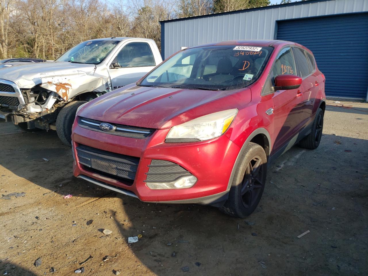 Photo 2 from auction – 2014 FORD ESCAPE SE with VIN 1FMCU0GX4EUB48829