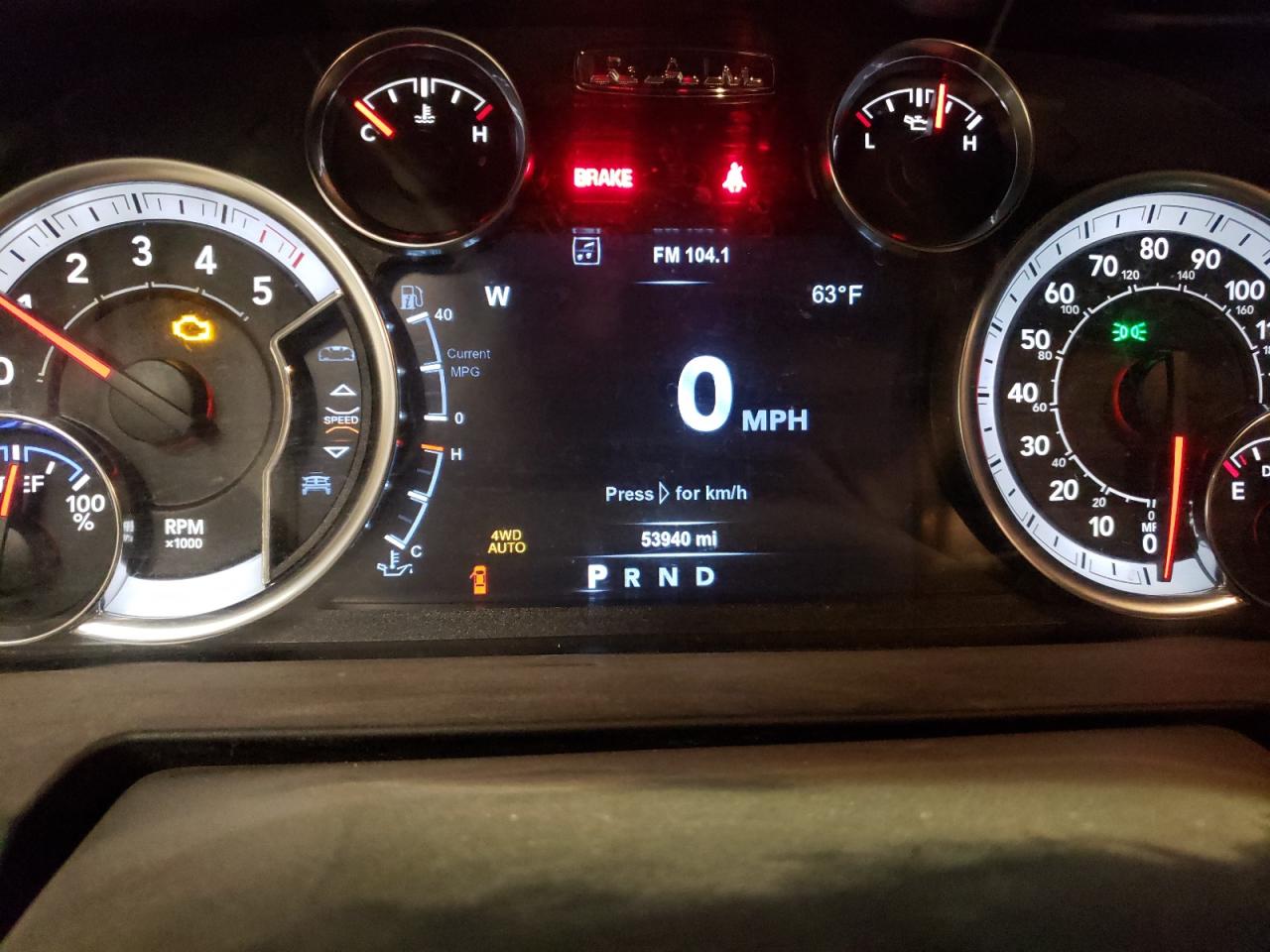 Photo 8 from auction – 2017 RAM 1500 SLT with VIN 1C6RR7LMXHS873704