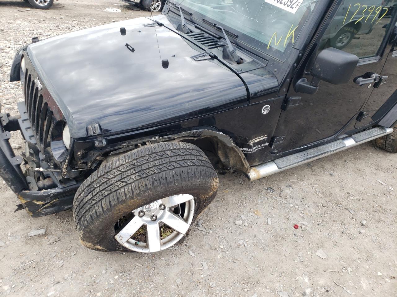 Photo 9 from auction – 2013 JEEP WRANGLER U with VIN 1C4BJWEG9DL661819