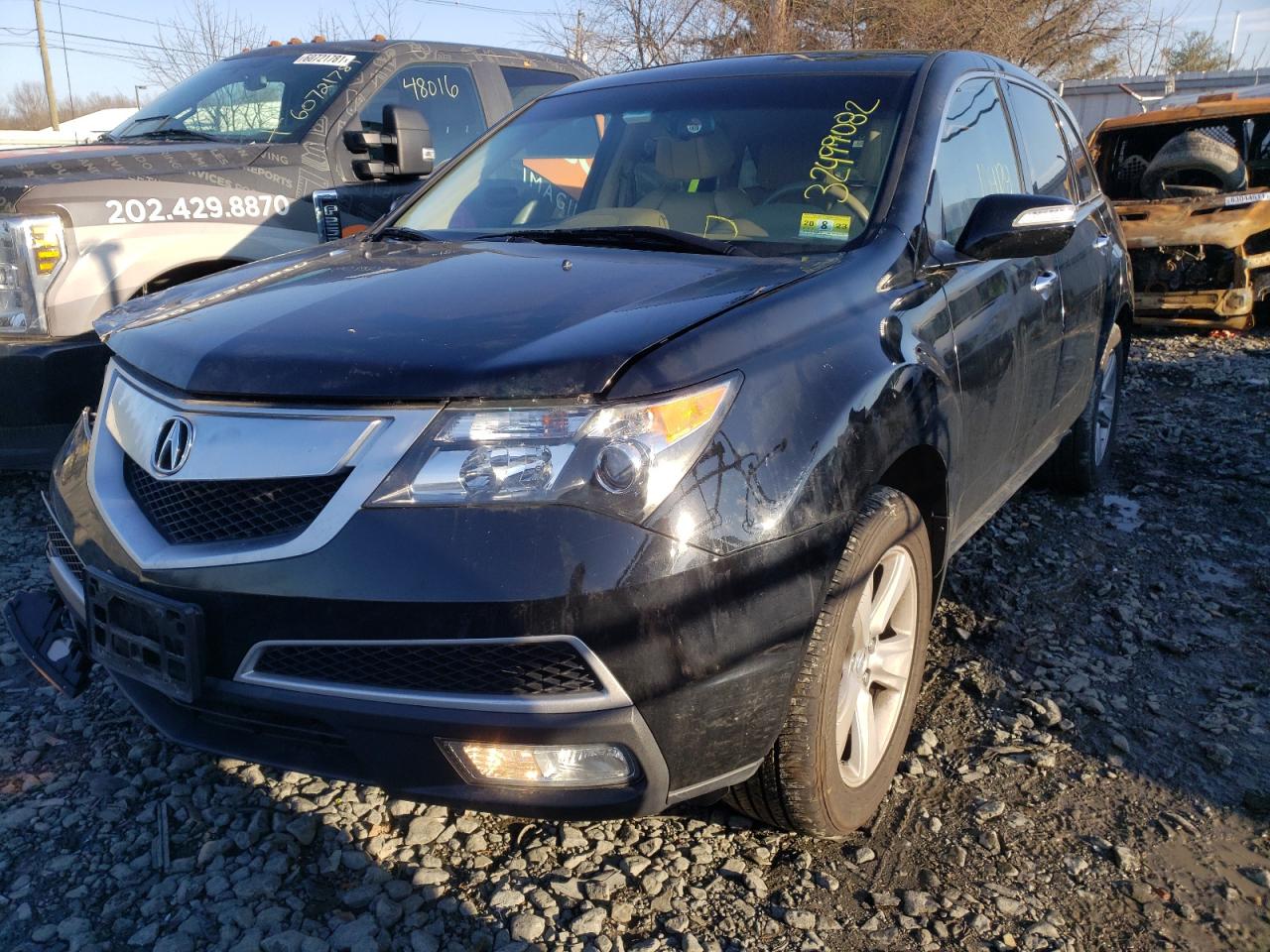 Photo 2 from auction – 2011 ACURA MDX TECHNO with VIN 2HNYD2H62BH529129
