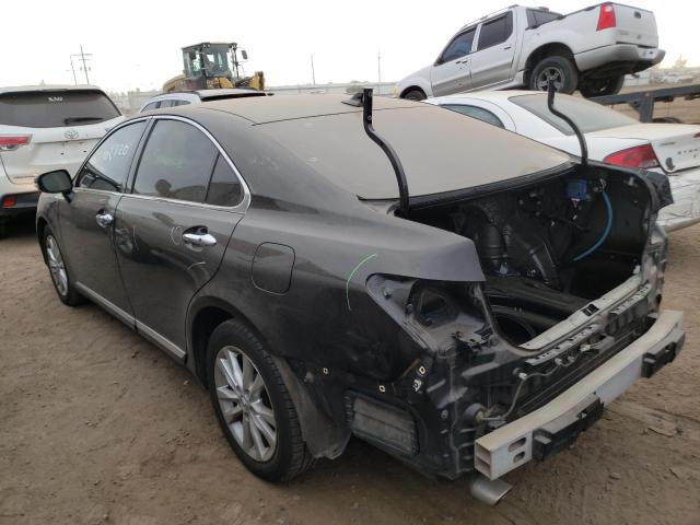Photo 3 from auction – 2010 LEXUS ES 350 with VIN JTHBK1EG7A2344797