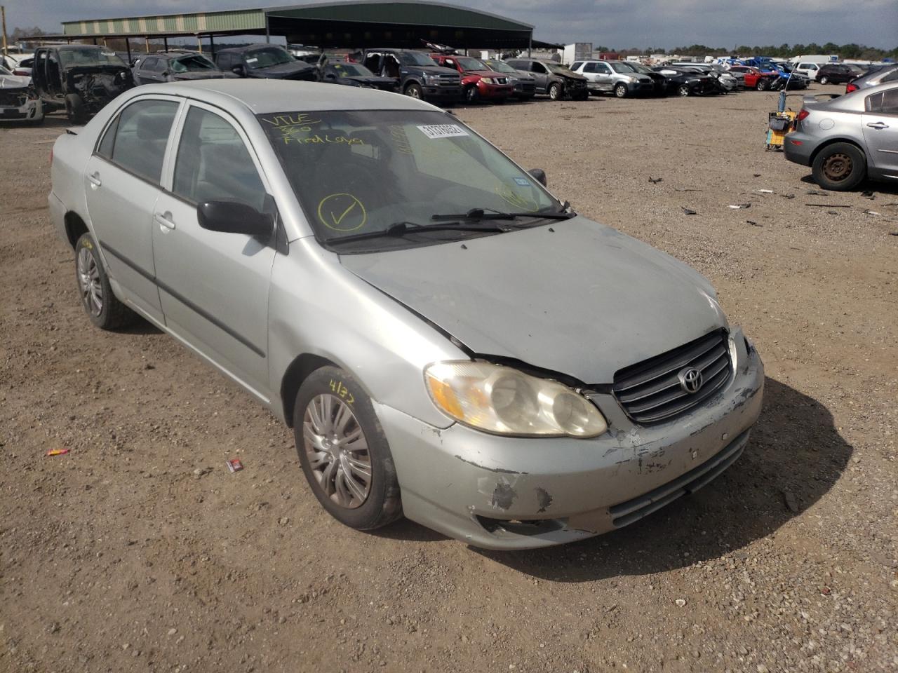 TOYOTA COROLLA CE 2004 with VIN 1NXBR32E04Z267836 - Photo from auction