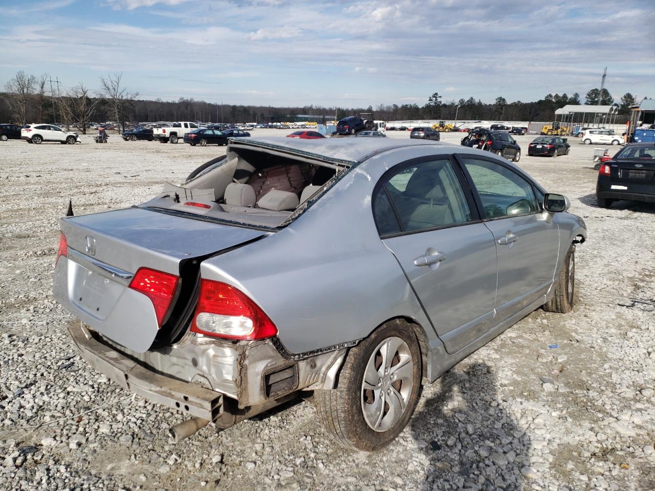 Photo 4 from auction – 2010 HONDA CIVIC VP with VIN 19XFA1F35AE039268