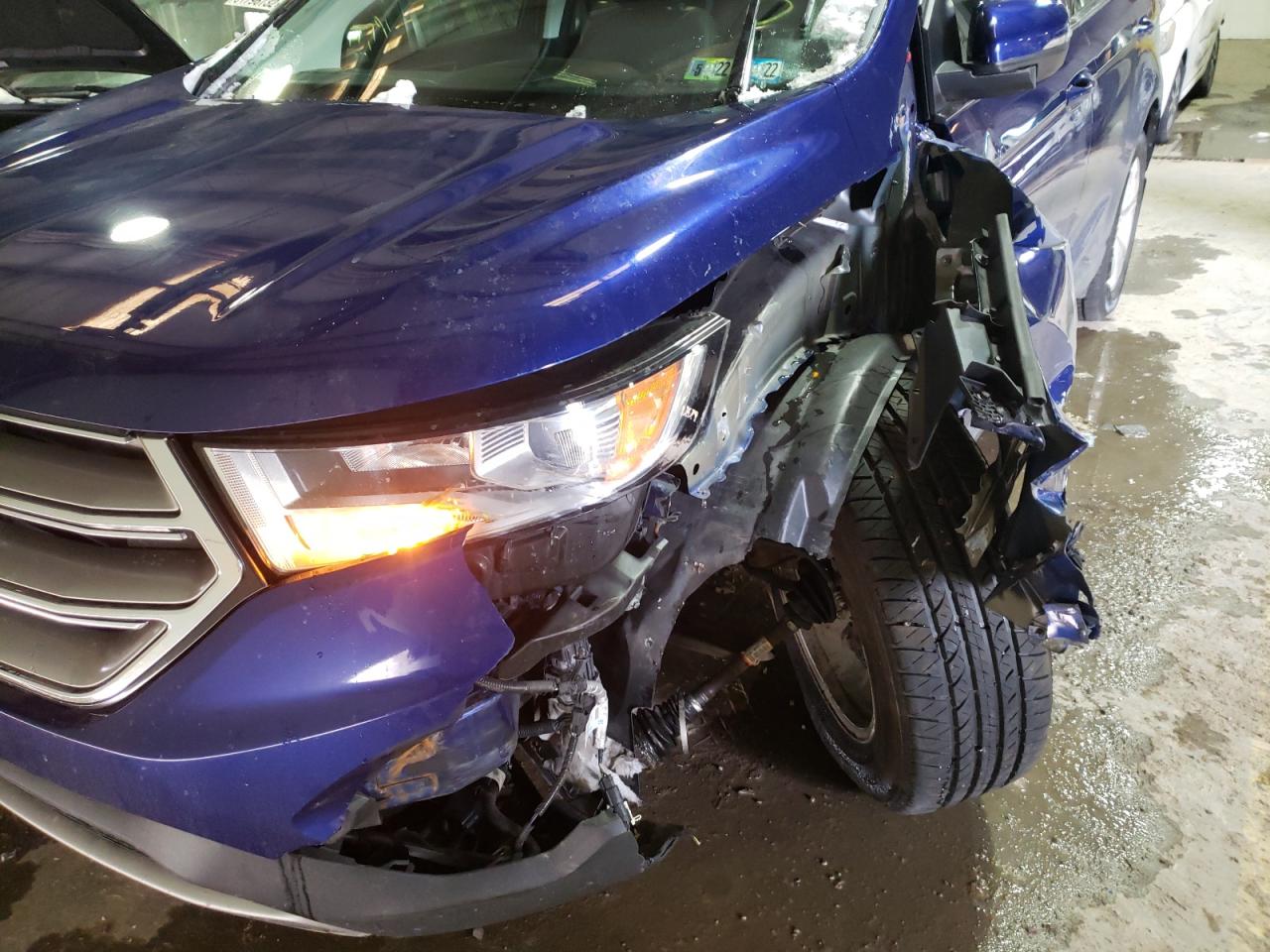 Photo 9 from auction – 2015 FORD EDGE SEL with VIN 2FMTK4J92FBC16575