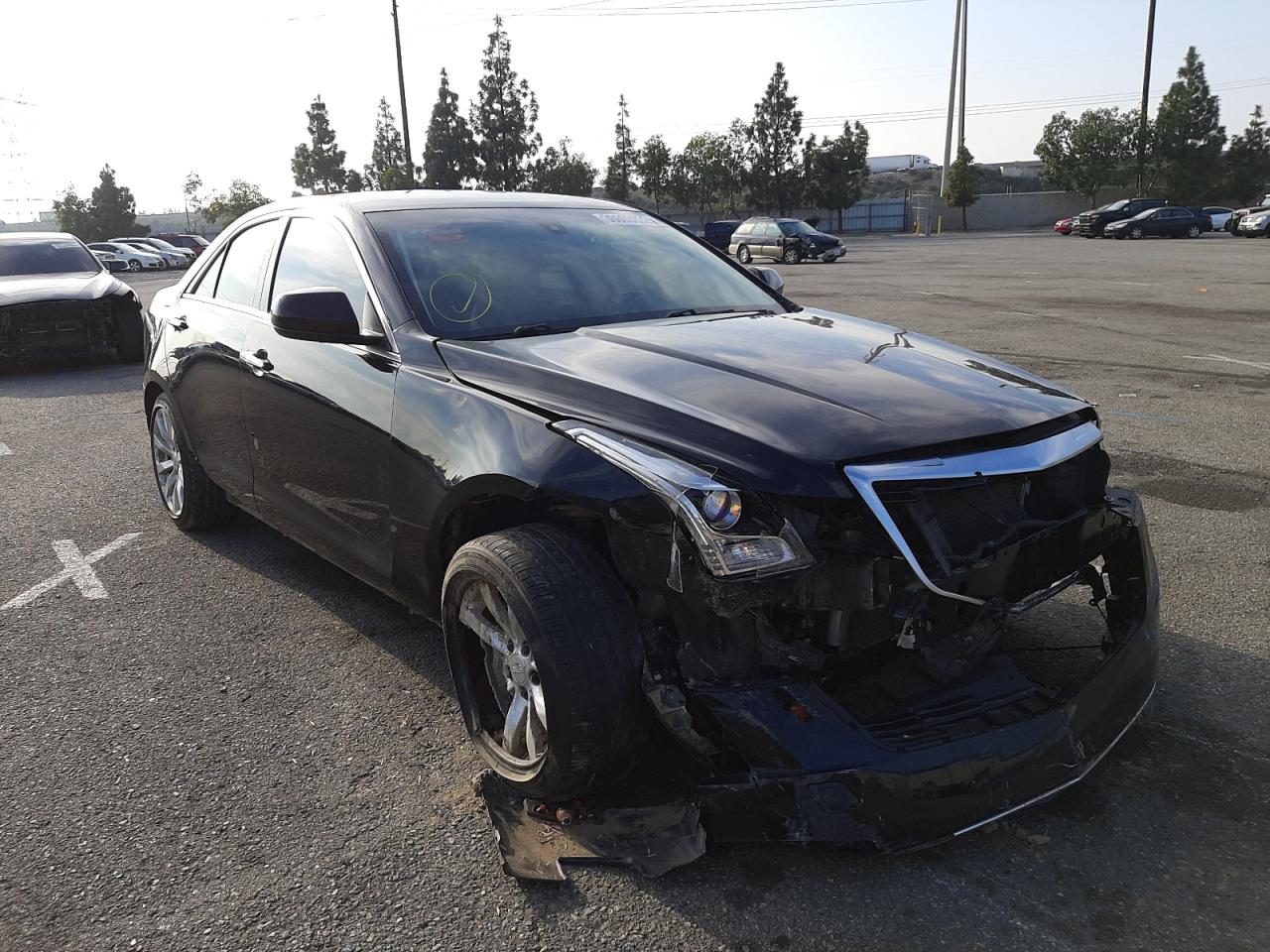 CADILLAC ATS 2017 with VIN 1G6AA5RX8H0151598 - Photo from auction
