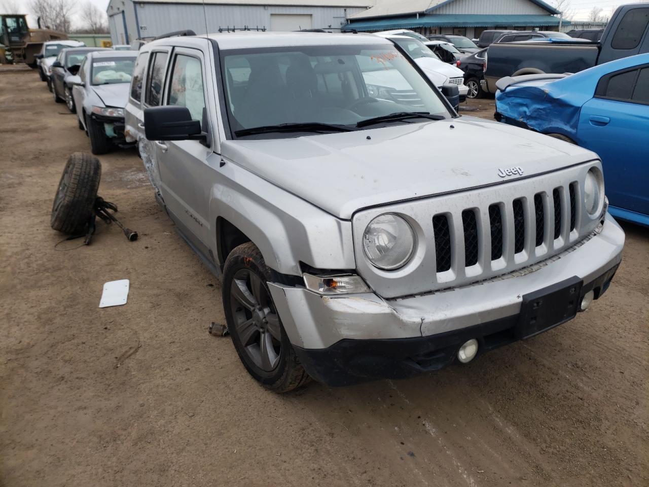 Photo 1 from auction – 2014 JEEP PATRIOT SP with VIN 1C4NJRBB9ED520378