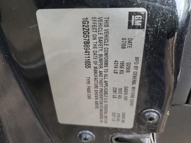 Photo 10 from auction – 2009 PONTIAC G6 with VIN 1G2ZG57B894111655