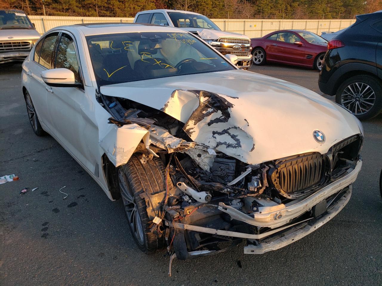 BMW 530 XI 2017 with VIN WBAJA7C39HG458166 - Photo from auction