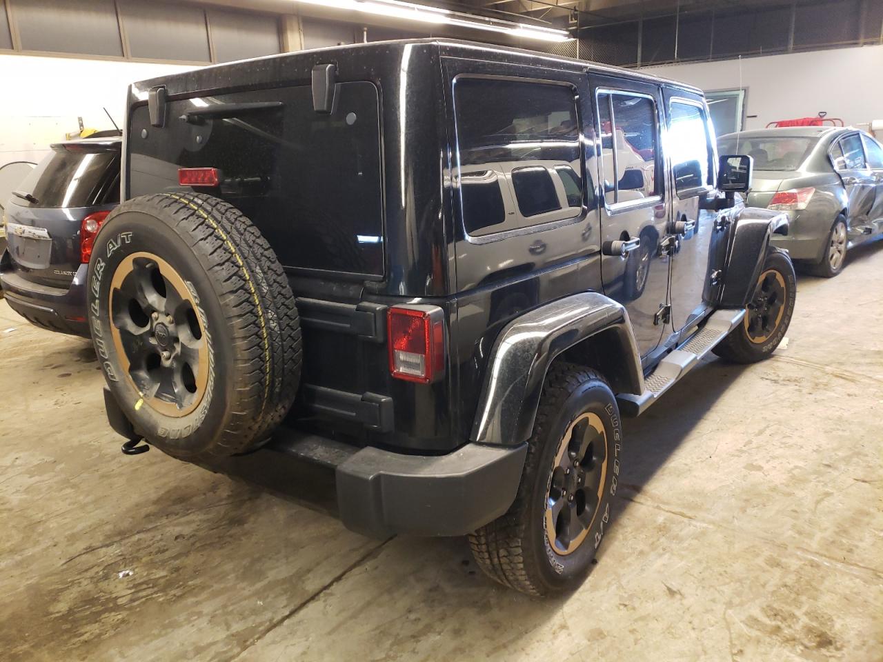 Photo 4 from auction – 2014 JEEP WRANGLER U with VIN 1C4BJWEG0EL150176
