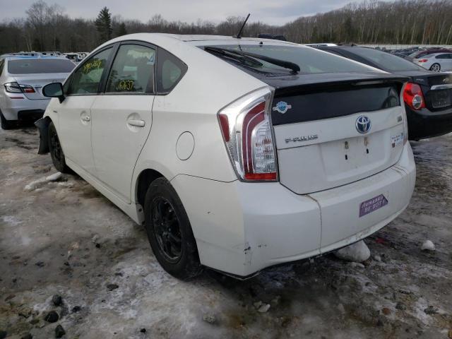 Photo 3 from auction – 2013 TOYOTA PRIUS with VIN JTDKN3DU5D5610364