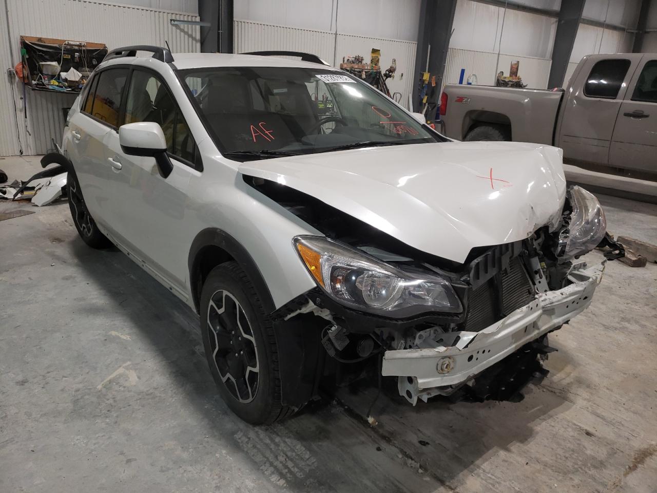 SUBARU XV CROSSTR 2013 with VIN JF2GPACC8D1856086 - Photo from auction