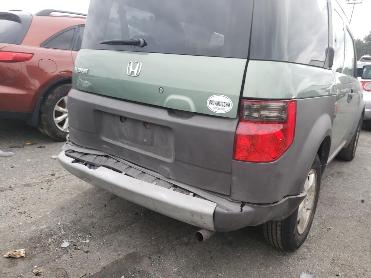 Photo 9 from auction – 2003 HONDA ELEMENT EX with VIN 5J6YH28593L033440