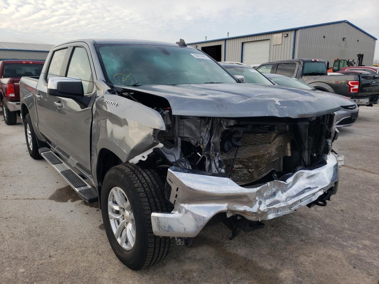 CHEVROLET SILVERADO 2021 with VIN 3GCUYDED2MG378903 - Photo from auction