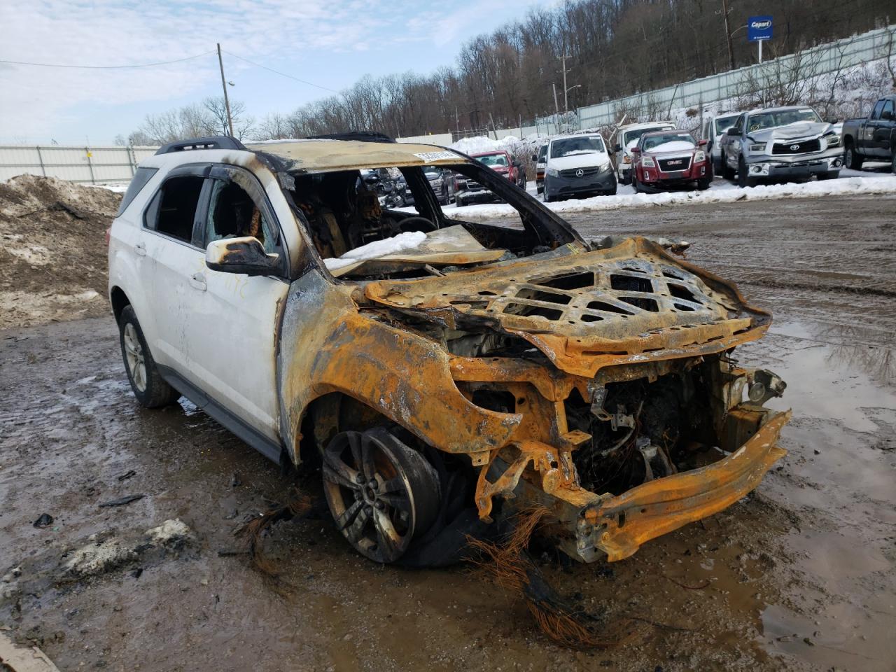 CHEVROLET EQUINOX LT 2010 with VIN 2CNFLEEW0A6310052 - Photo from auction