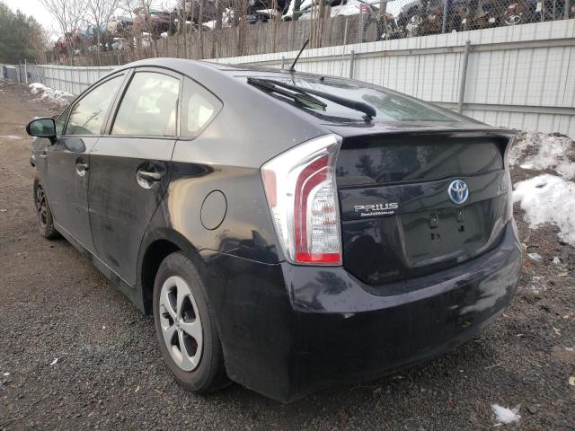 Photo 3 from auction – 2014 TOYOTA PRIUS with VIN JTDKN3DU9E0369147