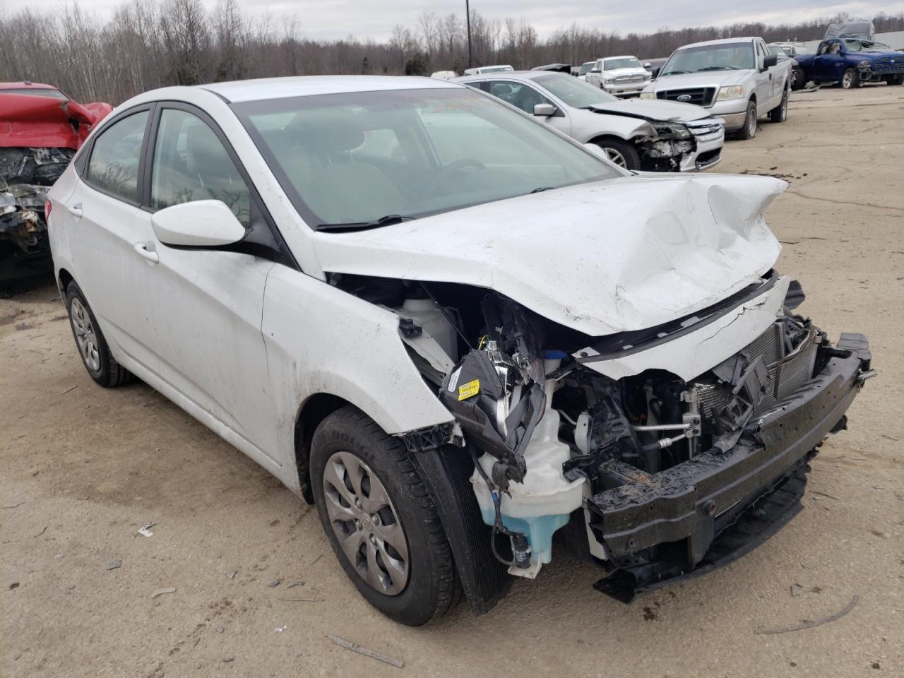 HYUNDAI ACCENT SE 2017 with VIN KMHCT4AE7HU361960 - Photo from auction