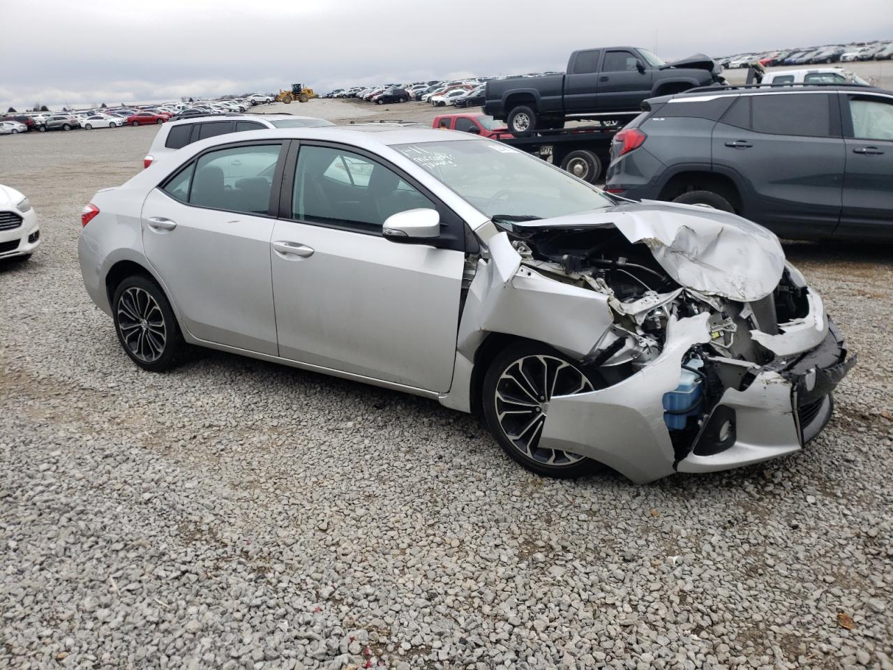 TOYOTA COROLLA L 2015 with VIN 5YFBURHE9FP247209 - Photo from auction