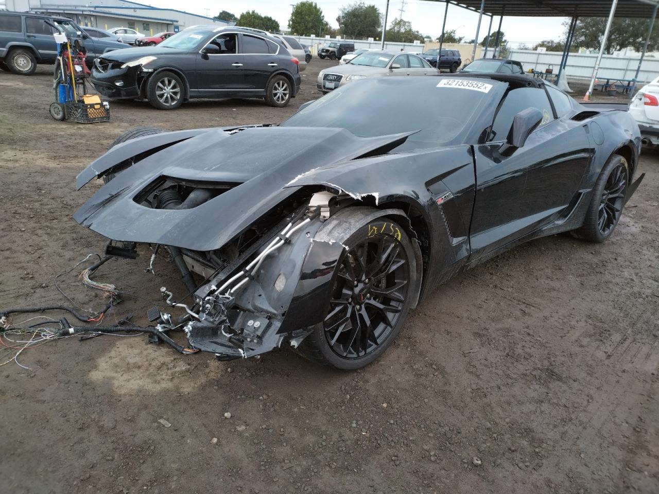 Photo 2 from auction – 2016 CHEVROLET CORVETTE Z with VIN 1G1YP2D63G5609792
