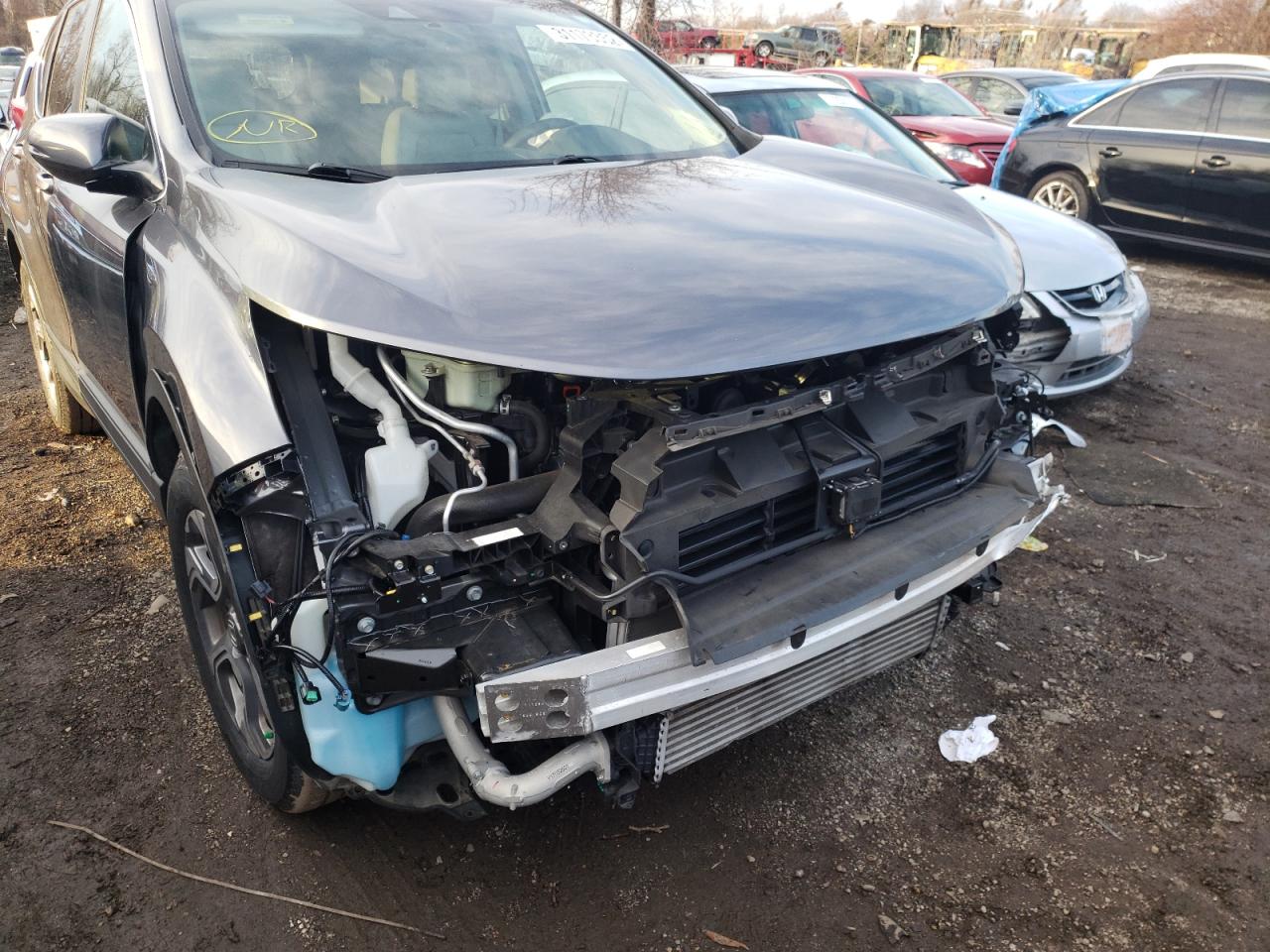 Photo 9 from auction – 2017 HONDA CR-V EXL with VIN 2HKRW2H89HH667983