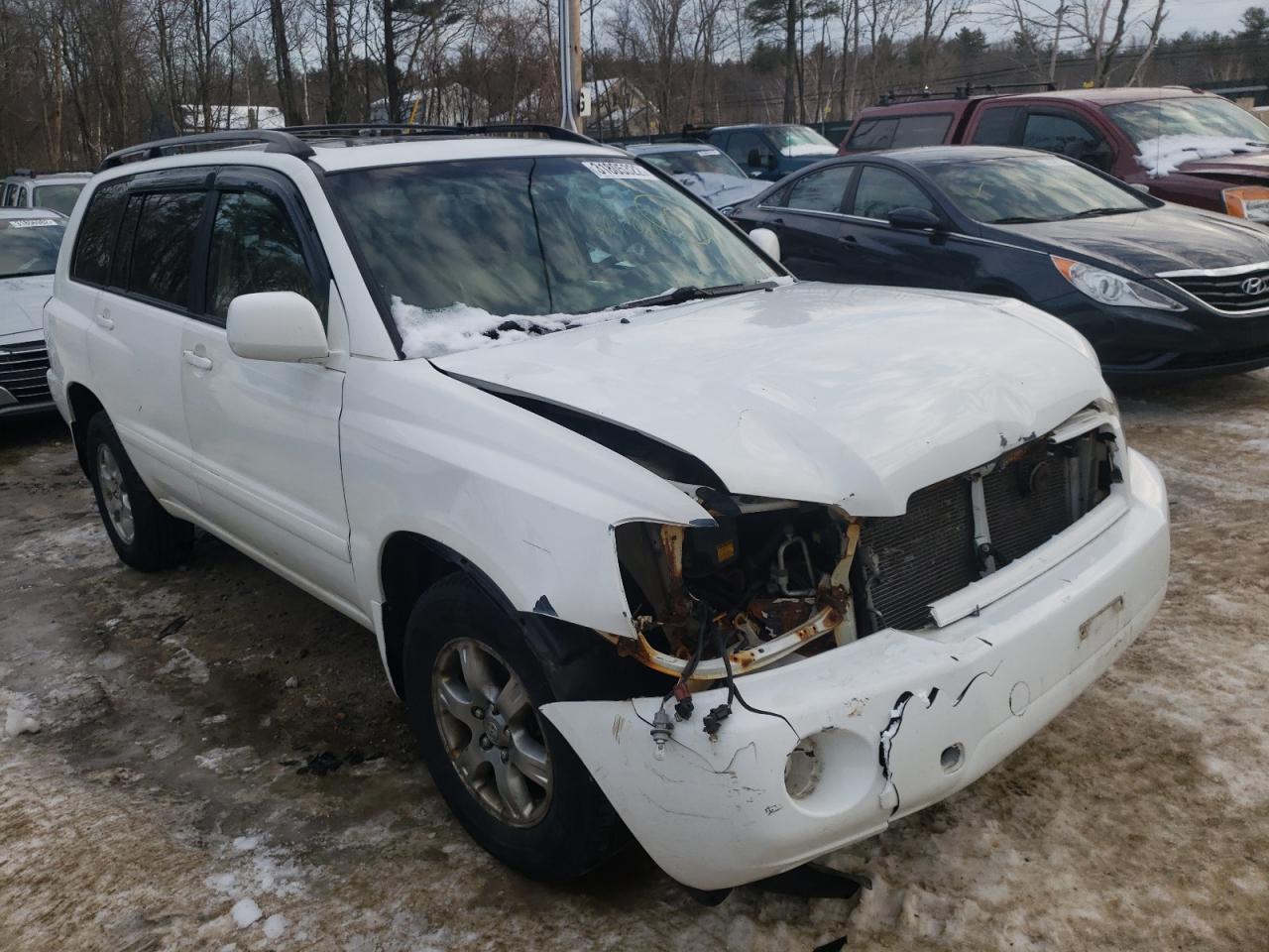 TOYOTA HIGHLANDER 2006 with VIN JTEEP21A160137800 - Photo from auction