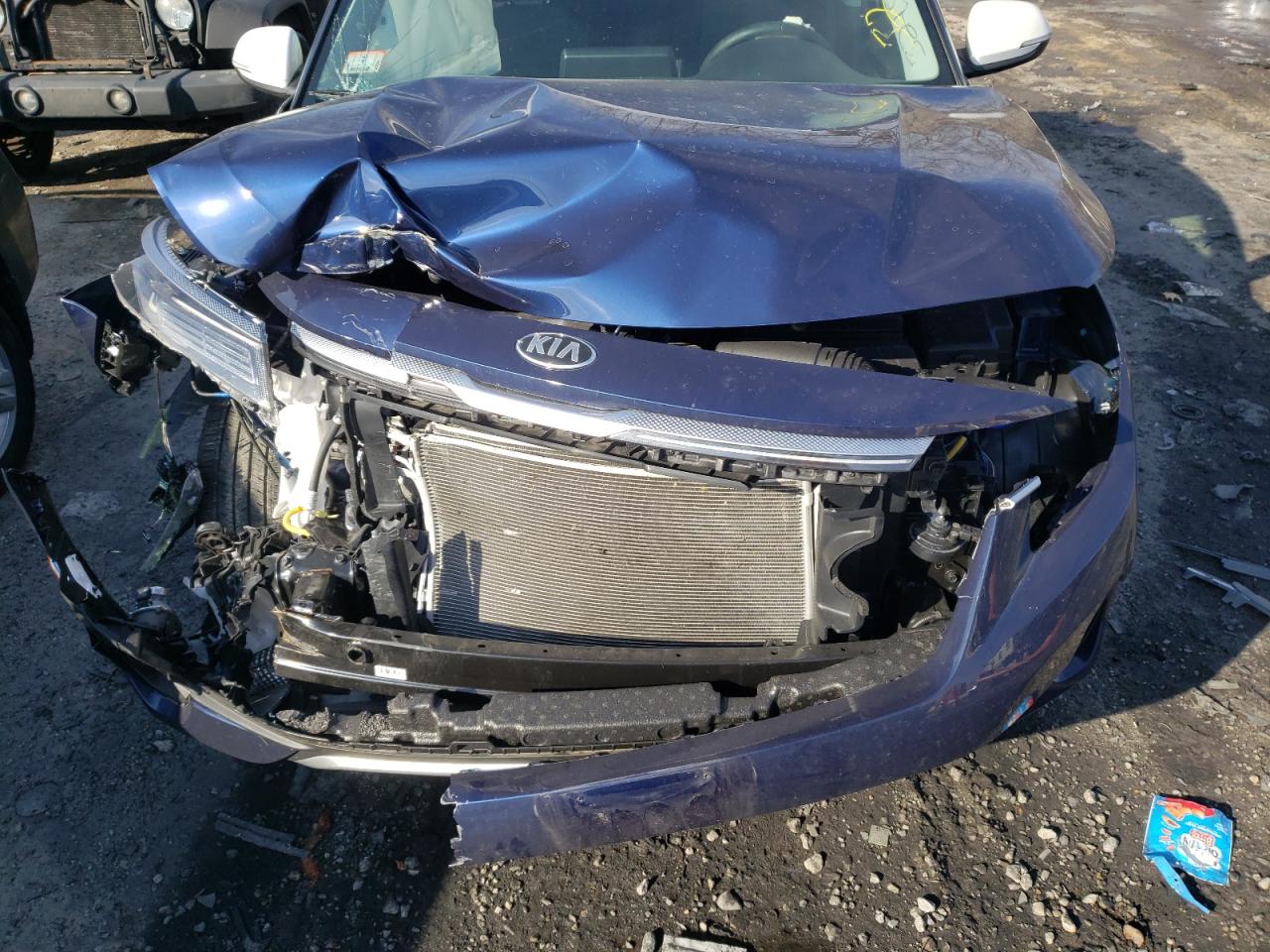Photo 7 from auction – 2021 KIA SELTOS S with VIN KNDEUCAAXM7180815