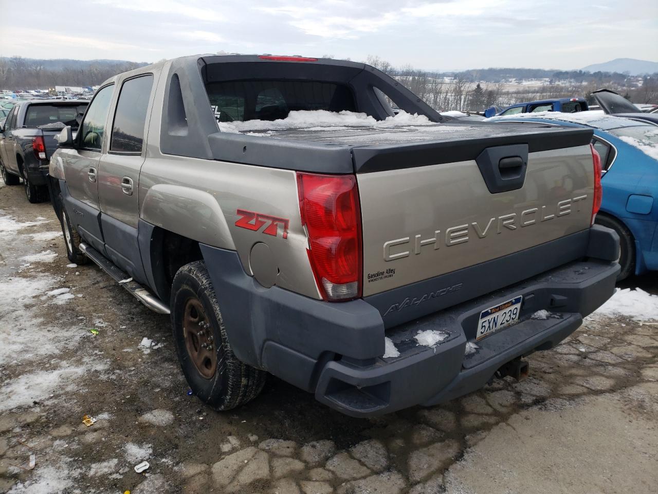 Photo 3 from auction – 2003 CHEVROLET AVALANCHE with VIN 3GNEK13T23G228813