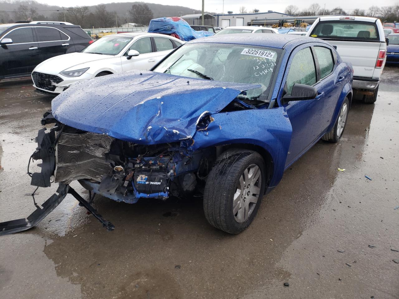 Photo 2 from auction – 2013 DODGE AVENGER SE with VIN 1C3CDZAG9DN533978