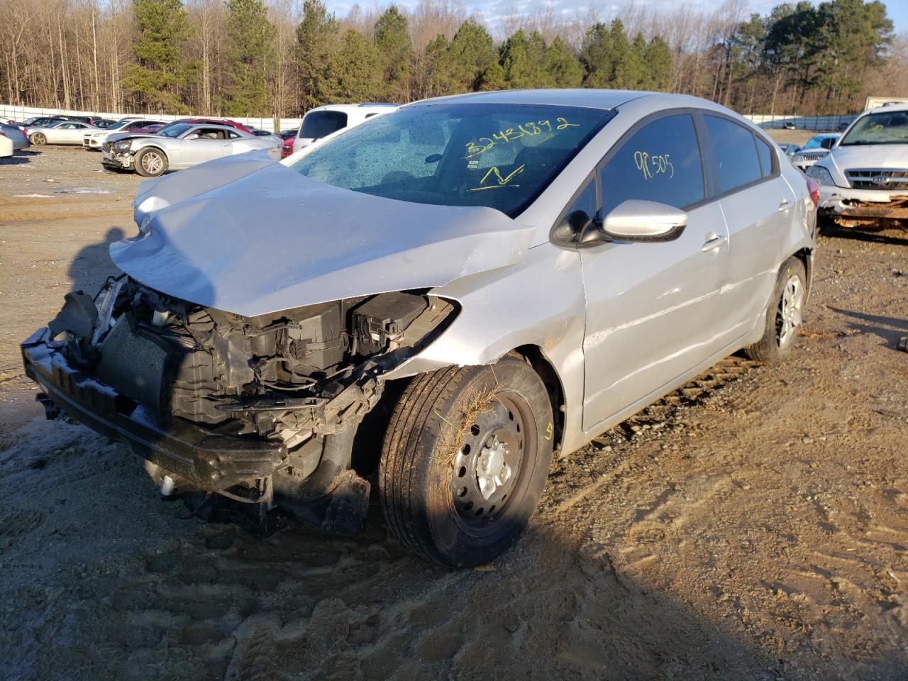 Photo 2 from auction – 2016 KIA FORTE LX with VIN KNAFK4A61G5616136