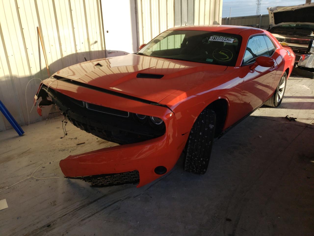 Photo 2 from auction – 2021 DODGE CHALLENGER with VIN 2C3CDZAG9MH615881