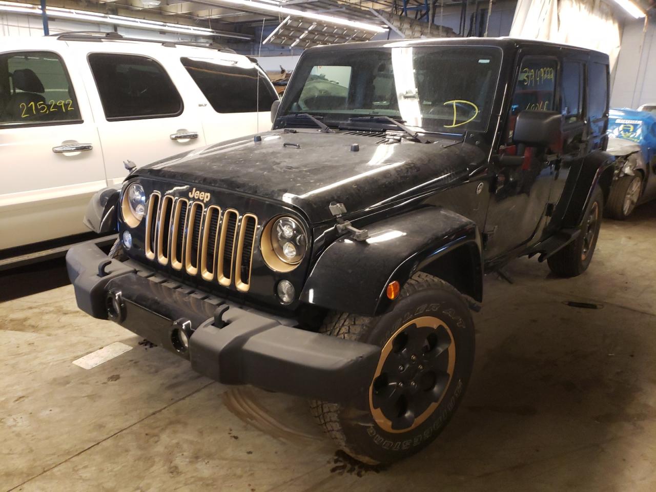 Photo 2 from auction – 2014 JEEP WRANGLER U with VIN 1C4BJWEG0EL150176